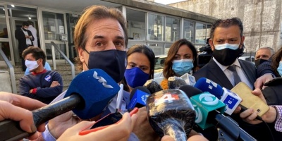 Lacalle Pou tras cr�ticas de Miranda: "No me voy a tirar al barro"