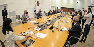 Lacalle Pou re�ne hoy a sus ministros para evaluar medidas aplicadas