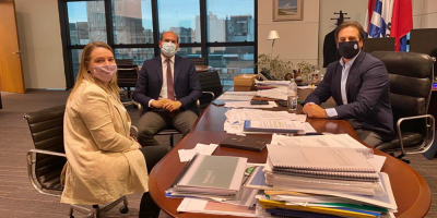 Lema y Brugman comienzan tareas al frente del Ministerio Desarrollo Social