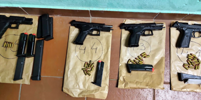 Recuperaron cuatro armas de fuego tras ataque a funcionario policial