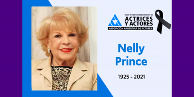Muri� la actriz, locutora y cantante argentina, Nelly Prince. Ten�a 94 a�os