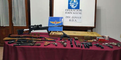 Desarticularon organizaci�n dedicada al tr�fico de drogas en Colonia 