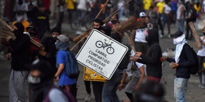 Cali sigue en el ojo del hurac�n del d�cimo d�a de protestas en Colombia