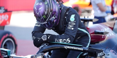 Hamilton logra su 'pole' n�mero 100