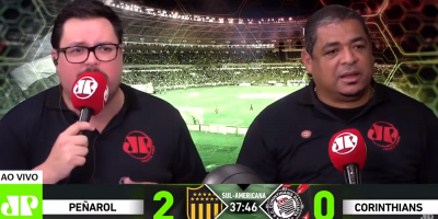 Vampeta, el comentarista que sufre