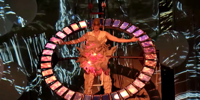 La Fura dels Baus inaugur� el festival de teatro en Mosc� con "La Creaci�n"