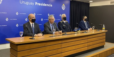 Heber prometi� "respaldo al polic�a en su accionar"