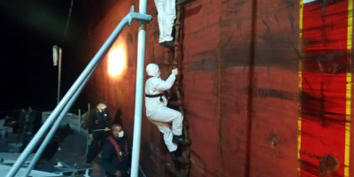 Desembarcan este s�bado a 55 tripulantes indonesios de tres barcos pesqueros extranjeros fondeados en el puerto de Montevideo