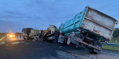 Dos conductores fallecieron tras siniestro de tr�nsito fatal en Canelones