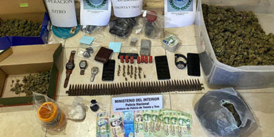 Detuvieron a uno de los proveedores de drogas a bocas de Treinta y Tres  