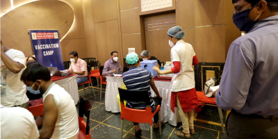 Menos de 50.000 contagios por covid-19 en la India tras r�cord de vacunaci�n