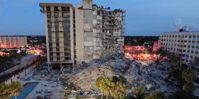 Contin�a la b�squeda de tres uruguayos tras derrumbe de edificio en Miami