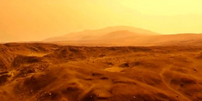 Emiratos publica las primeras fotografas de la aurora discreta de Marte