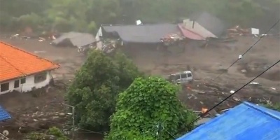 Las lluvias rcord en Japn dejan 2 muertos y una veintena de desaparecidos