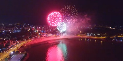 EE.UU. celebra esta noche su independencia con un show de fuegos artificiales en la rambla de Montevideo