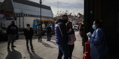 Argentina report� 9.000 nuevos casos de covid-19 y 310 muertes