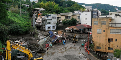 Contina la bsqueda de desaparecidos por las lluvias torrenciales en Japn
