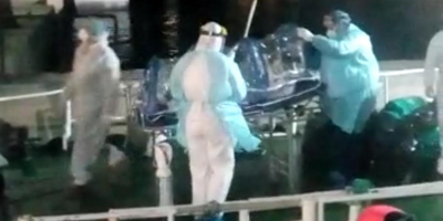Desembarcaron a dos tripulantes filipinos con Coronavirus en Piripolis