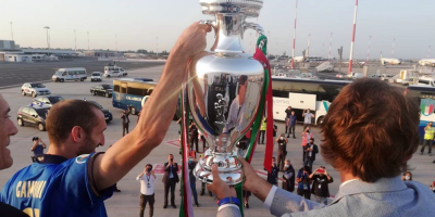 Cada jugador italiano ganar 250.000 euros por el triunfo en la Eurocopa
