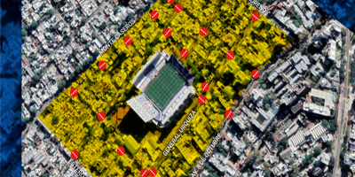 Despliegan 650 efectivos en operativo por clsico en el Gran Parque Central