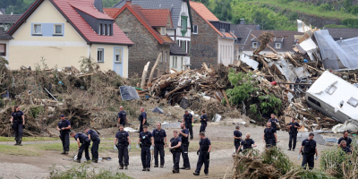 Autoridades alemanas temen brotes de covid relacionados con las inundaciones