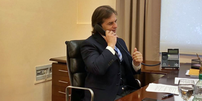 Lacalle Pou salud� a Pedro Castillo tras ser proclamado presidente de Per�