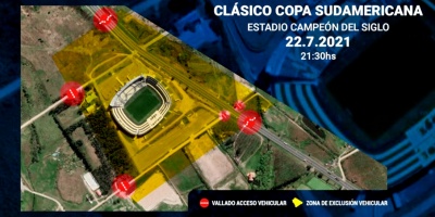 M�s de 600 efectivos participar�n del operativo de seguridad por el partido cl�sico