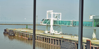 Iniciaron obras de ampliaci�n de la terminal de pasajeros del Puerto en Colonia