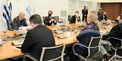 Lacalle Pou solicit� a empresas p�blicas aumentar presencia en las zonas m�s vulnerables