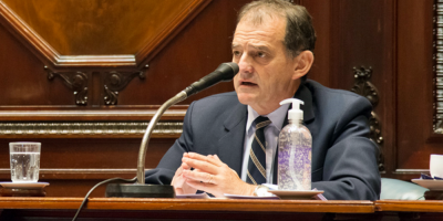 El senador Manini R�os dijo que el documento sobre la presencia de Castell� en los interrogatorios de Roslik, 'era conocido'