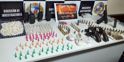 Siete detenidos tras desarticular organizaci�n narcodelictiva en Rivera 