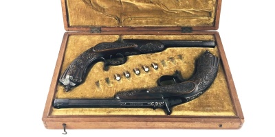 Las armas que dieron origen a la ley del duelo en Uruguay, a subasta