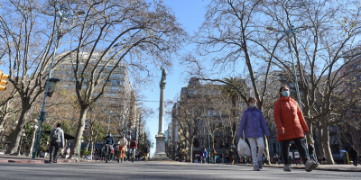 Regresan los paseos peatonales durante el fin de semana en Montevideo
