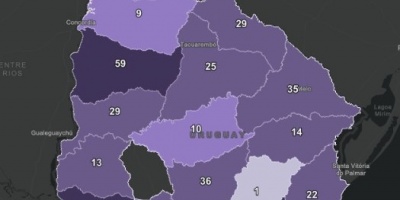 Uruguay supera los 6.000 muertos por covid-19