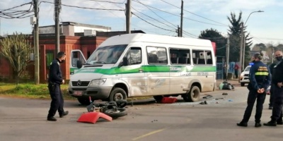 Un muerto y nueve ni�os heridos fue el saldo de un choque en Las Piedras