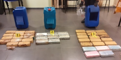 Cuatro personas fueron formalizadas por tr�fico de drogas