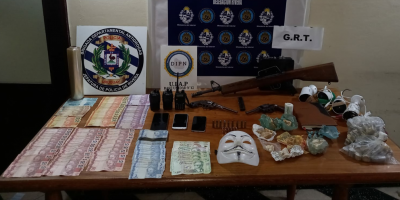 Detuvieron en Rivera a integrantes del grupo criminal brasilero "Os Manos"