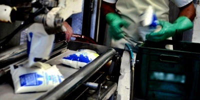 A partir de este s�bado aumentar� a 36 pesos el precio del litro de leche fresca en bolsa