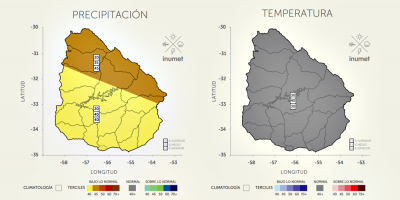 Primavera con precipitaciones por debajo de lo normal