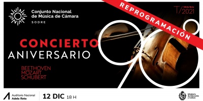 M�sica de C�mara: el Sodre debi� suspender este lunes el �Concierto Aniversario� por cuarentena preventiva de uno de sus m�sicos 