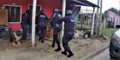 Cuatro detenidos tras incautaci�n a boca de drogas; pasta base, armas y dinero