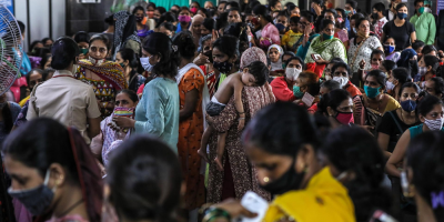 La India cruza los 22 millones de vacunados en un d�a: 42.000 por minuto, 700 por segundo