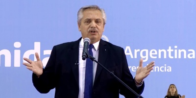 El presidente Alberto Fern�ndez tom� juramento a los nuevos ministros del gabinete de Argentina 