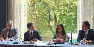 Presidente Lacalle Pou Lacalle enfatiza ante inversores en EE.UU. que Uruguay busca "abrirse al mundo"