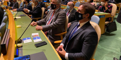 Se inici� una nueva sesi�n de Asamblea General de la ONU; hoy habl� Lacalle Pou