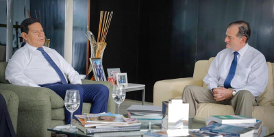 Manini se reuni� con vicepresidente de Brasil y trataron proyectos de la regi�n