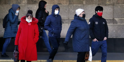 Los contagios de covid-19 en Rusia avanzan m�s r�pido que la vacunaci�n