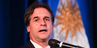 Lacalle reafirm� su responsabilidad en el acuerdo con Katoen Natie