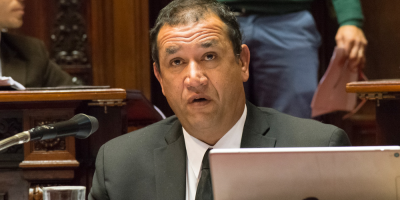 "No podemos permitir ese tipo de desestabilizaci�n", dijo senador Da Silva tras paro en el Puerto