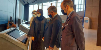 Paganini concurri� al stand de Uruguay sobre industria, tecnol�gica y log�stica en la Expo Dub�i 